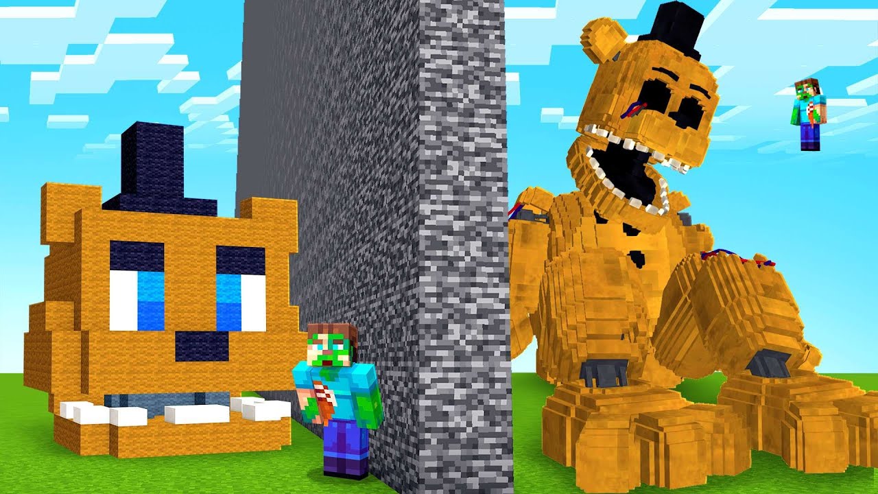 Я сжульничал с FNAF в Minecraft Build Battle