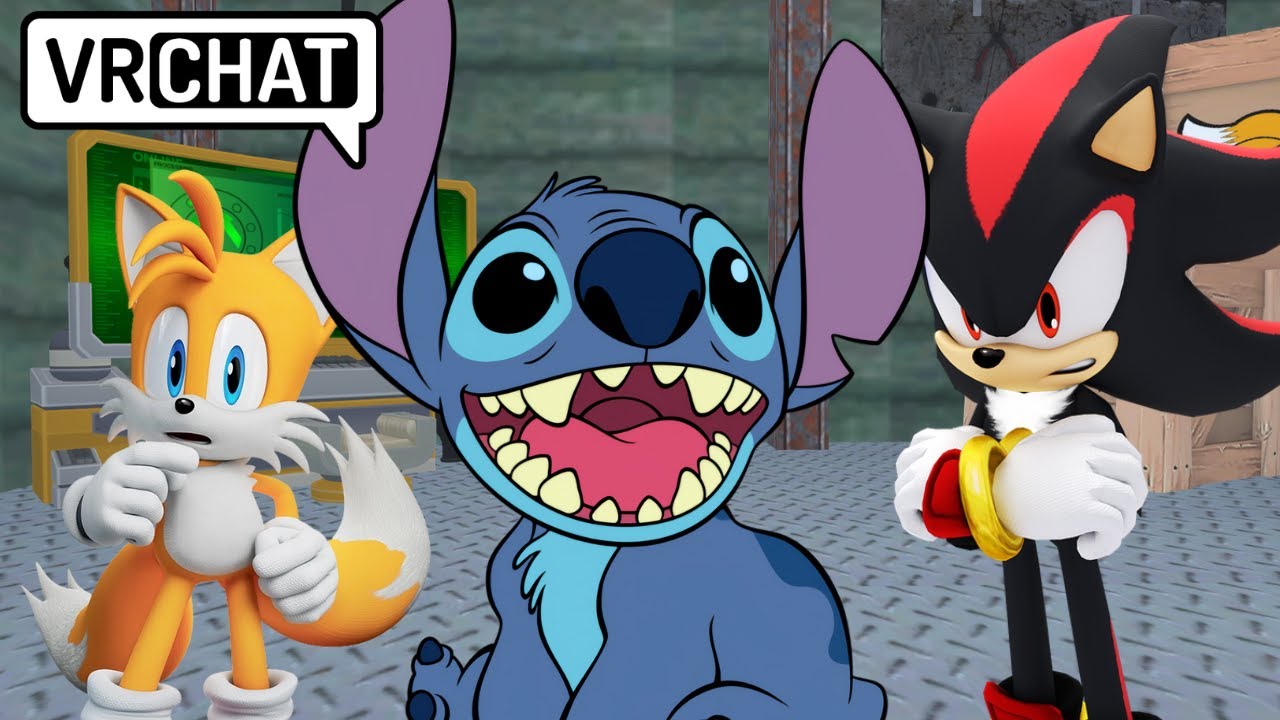 Shadow & Stitch visit Tails (VR Chat)