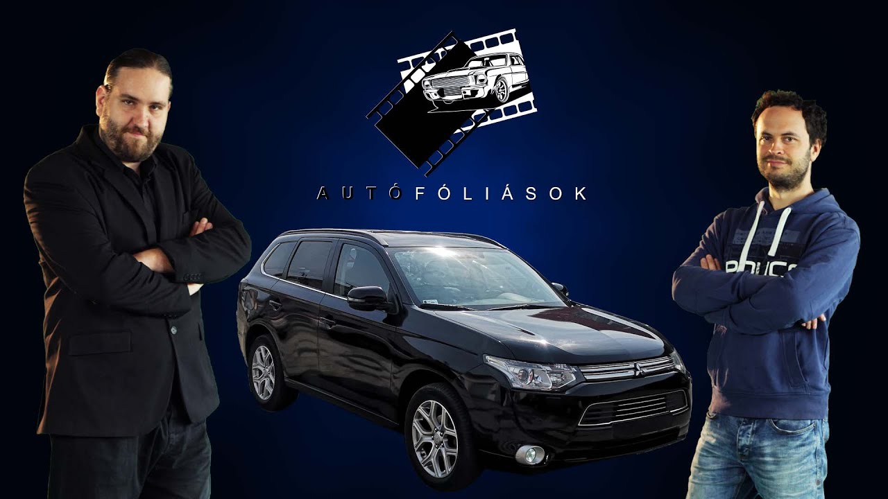 Mitsubishi Outlander PHEV meltfényű fekete autófóliázás | Black mirror? | Hogyan készült