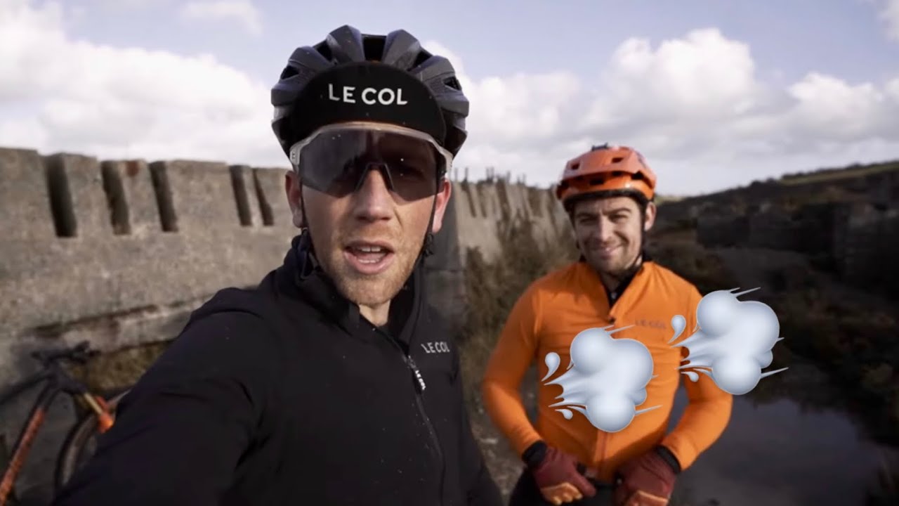 RIDING IN GALE FORCE WINDS WITH CHRIS OPIE...