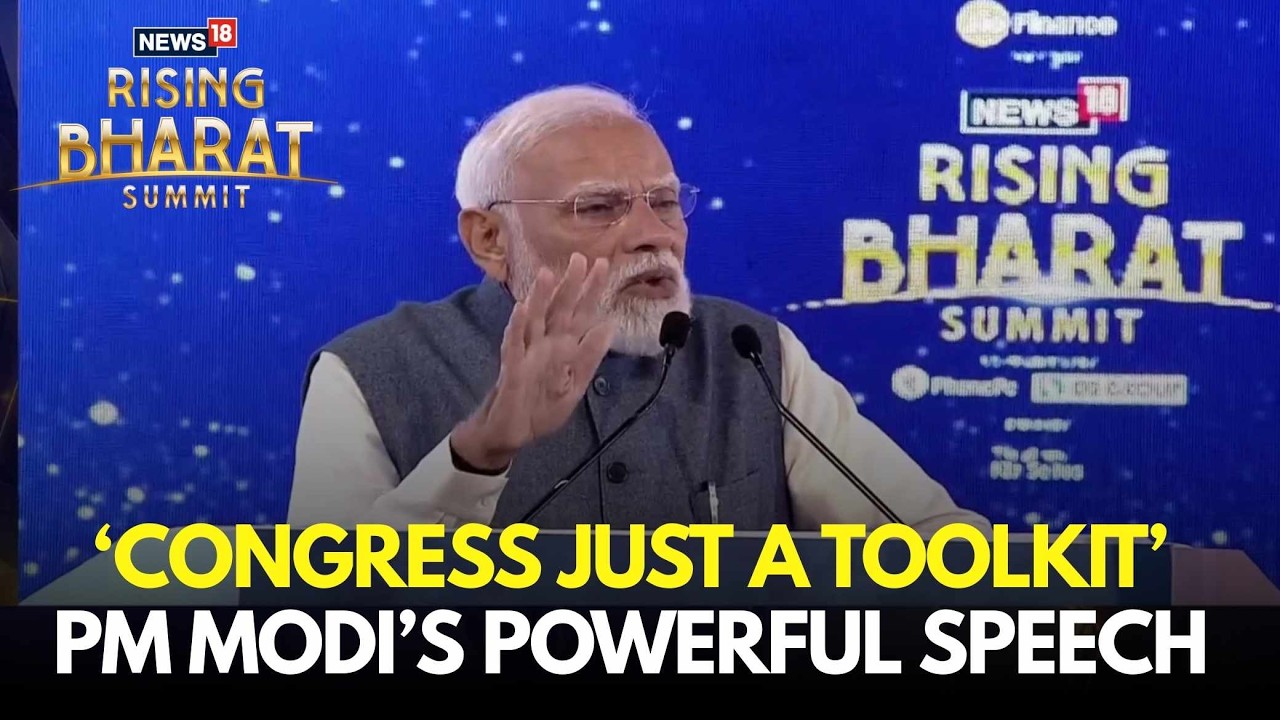 PM Modi LIVE | Congress Has Become A Toolkit Of Opposing, PM Narendra Modi Attacks Congress | N18L