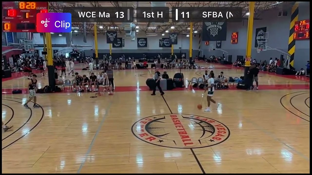AAU JUCO full game film with West Coast Elite - Shane Biscaya #2