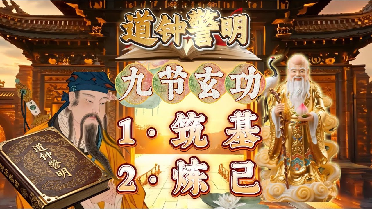【道钟警明】九节玄功：1·筑基  2·炼己