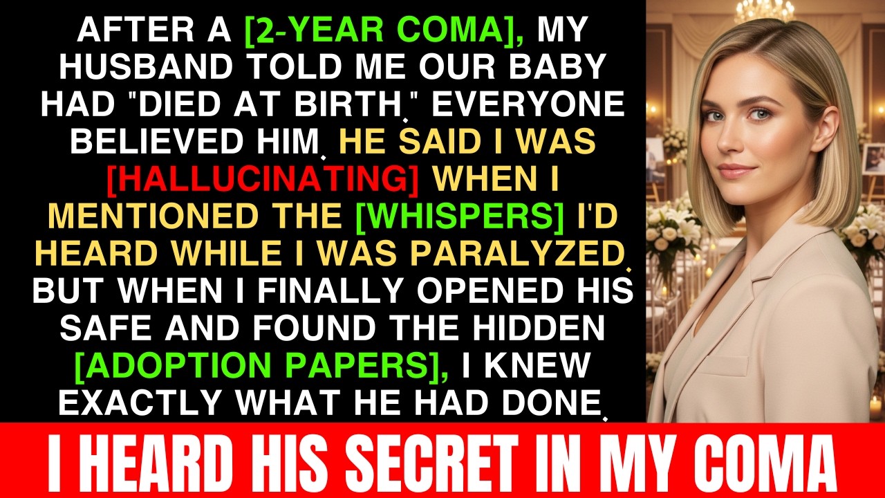 I Woke from a 2‑Year Coma—Adoption Papers Proved My Husband Lied About Our Baby | Revenge Story