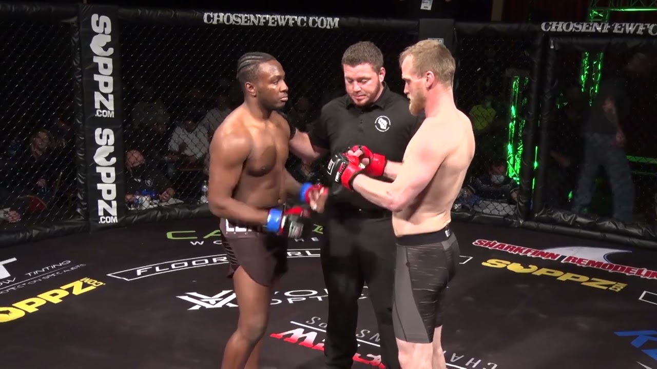 Chosen Few Fighting Championship Thor Crapp vs Jeremiah Huff