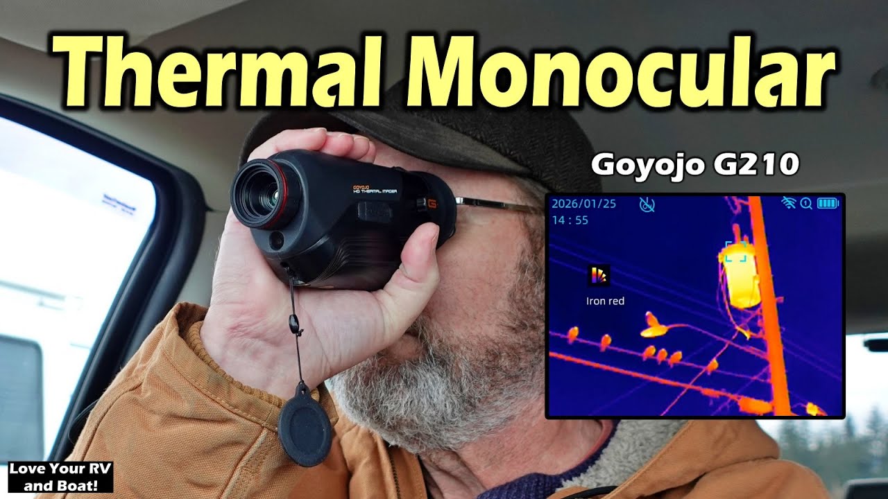 Демонстрация и обзор тепловизора-монокуляра GOYOJO модели G210.