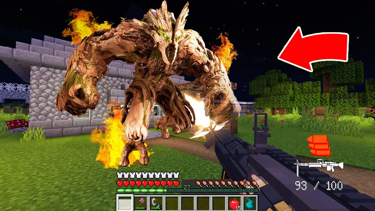 Я ПРИЗВАЛ ГОРЯЩЕГО ЧЕЛОВЕКА В СВОЕМ МИРЕ В МАЙНКРАФТ ! Алексбой Minecraft