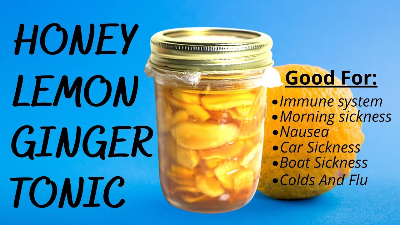 Тоник с мёдом, лимоном и имбирём 🍯🍋 | Полезно для здоровья