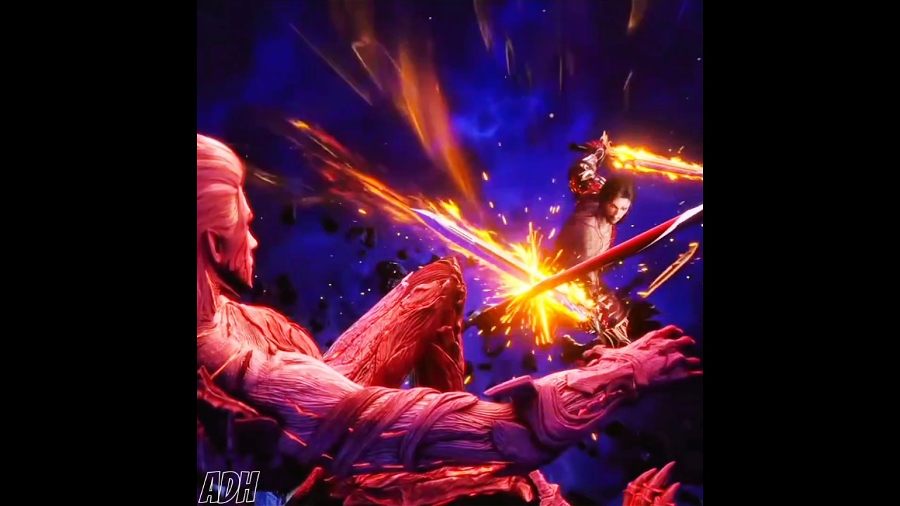 [Throne Of Seal]long xingyu vs 7th demon god anon battle 🥶 throne of seal ep 183#shorts