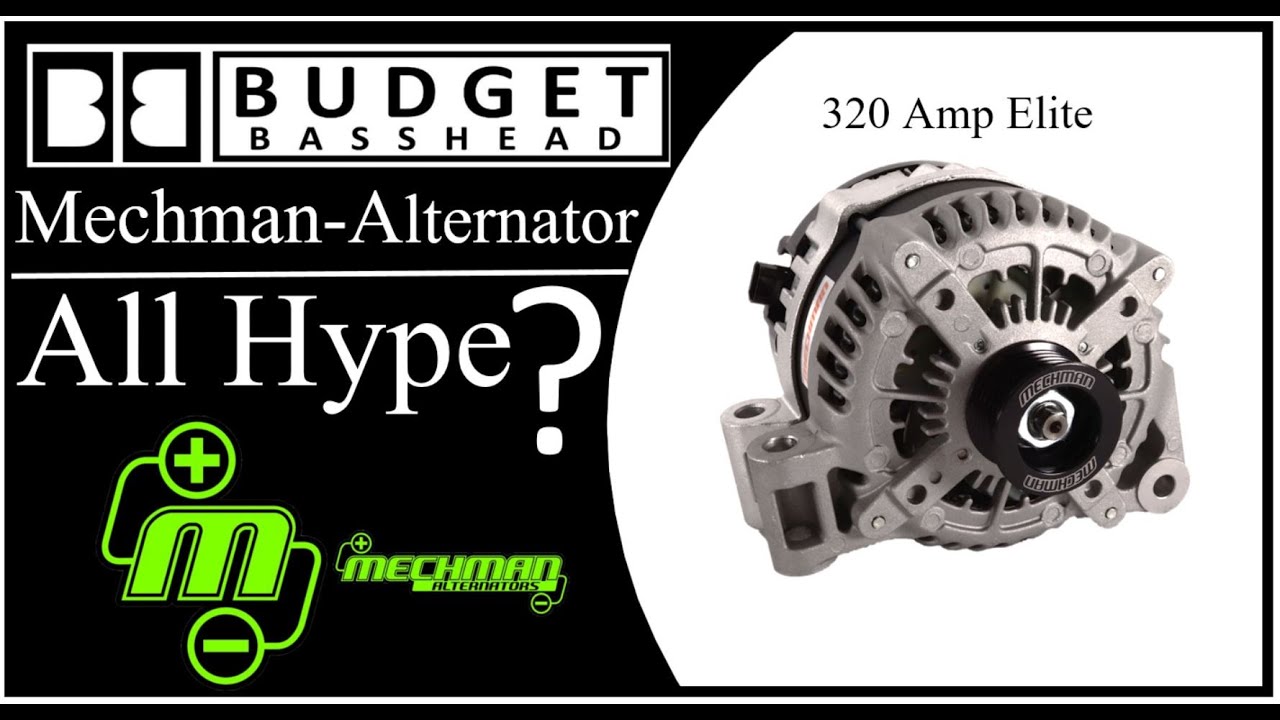 Best Alternator For Car Audio? Mechman 320A Elite | In A 2018 Impala