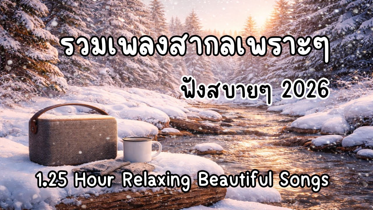 รวมเพลงสากลเพราะๆ ฟังสบายๆ 2026 I สามล้อ Music