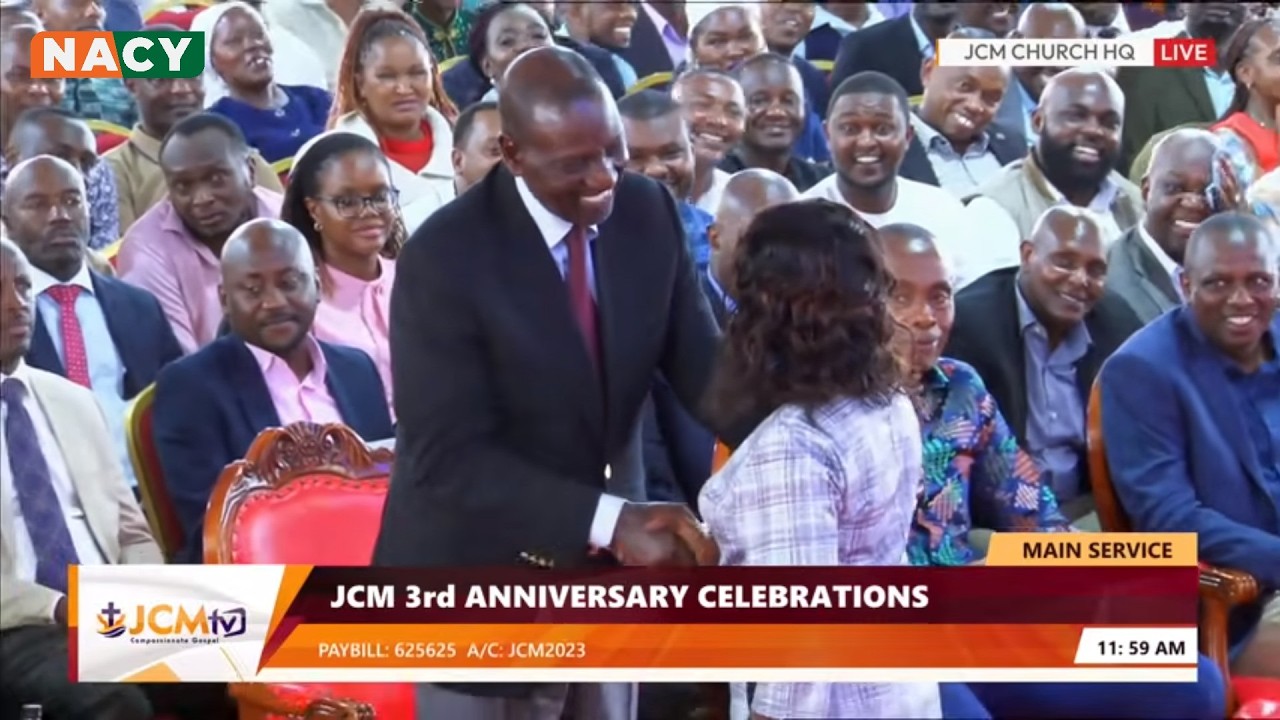 Trending Wamwangi cracks up pres Ruto as Bishop Ben sells sera za JCM