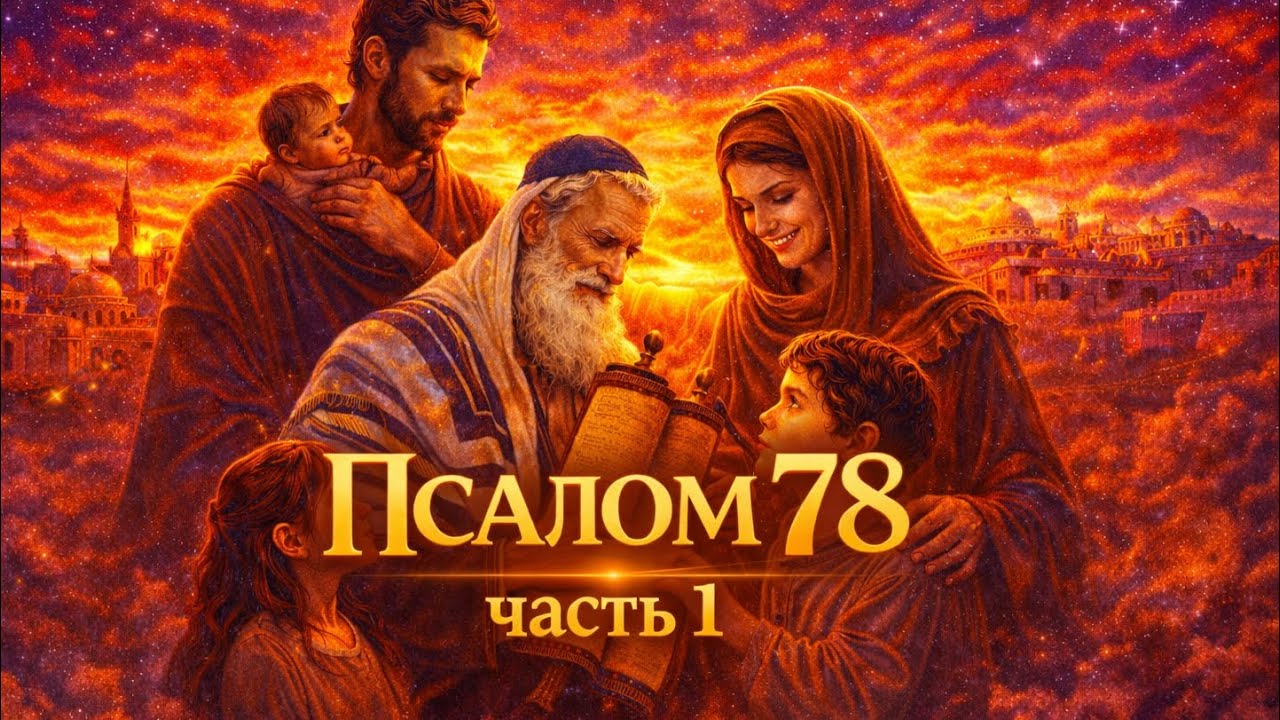 №78 Псалмы Давида. Часть 1