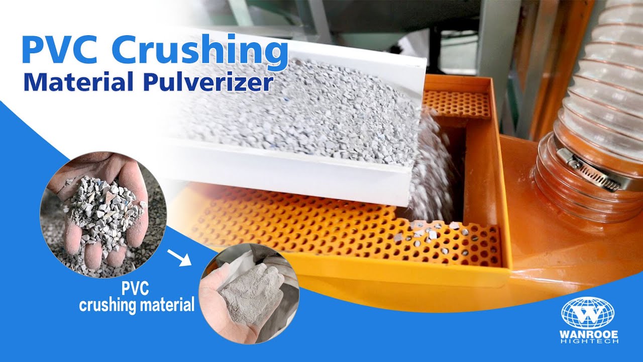 PNMP-600 PVC Crushing Material Plastic Pulverizer Machine Plastic Grinder Machine