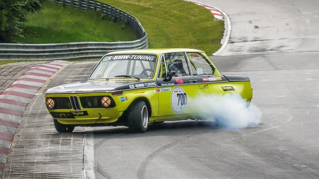 Nürburgring 24h Classic Qualifying Highlights, Spins & Slides in Heavy Rain! #24hNBR