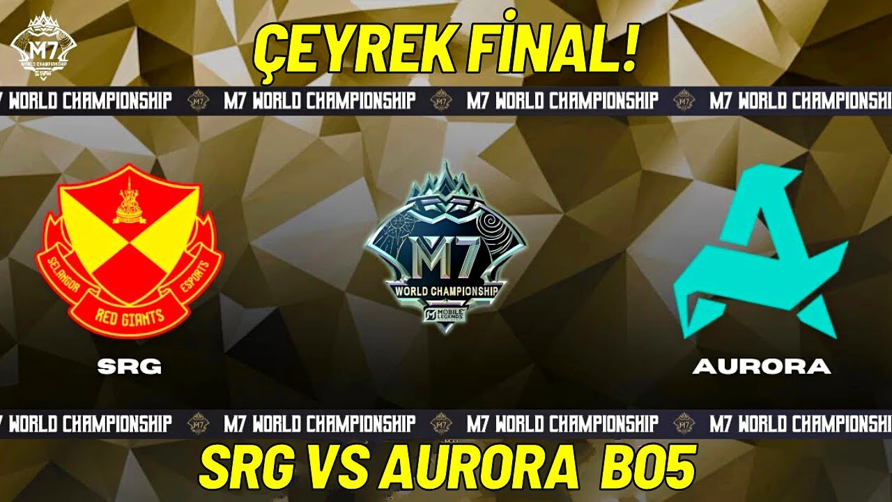 🔴AURORA ÇEYREK FİNAL SERİSİNİ İZLİYORUZ! | AURORA vs SRG | 5 Maçlık Seri