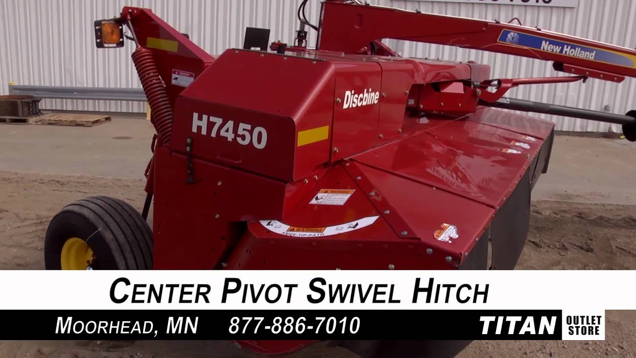 New Holland H7450 - Swivel Hitch, 1000 pto, Rollers Sold on ELS!