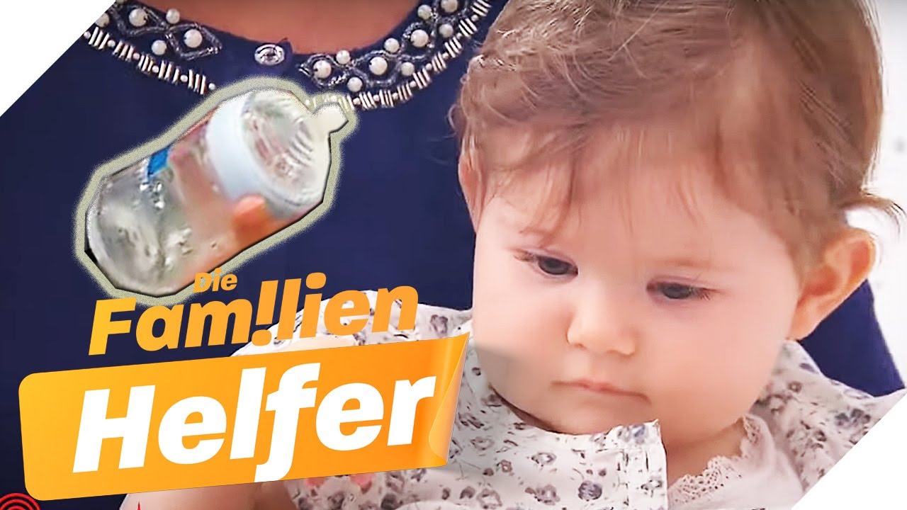 Flaschen-Angst? 🍼 Baby Ida weigert sich jedes Mal! | Die Familienhelfer | SAT.1