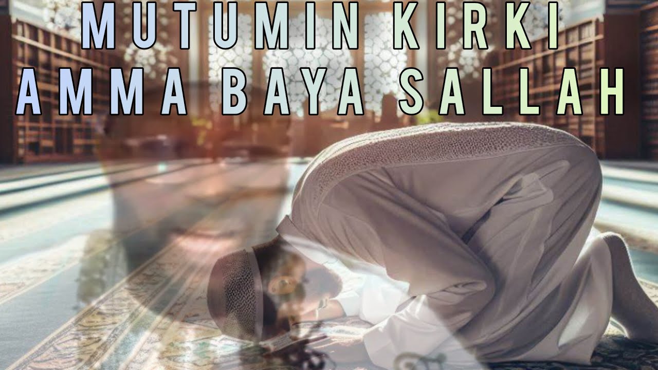 Mutumin Kirki Amma Baya Sallah