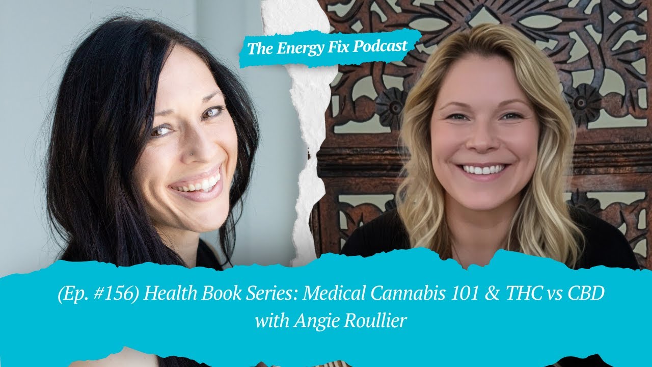 Medical Cannabis 101, Endocannabinoid System, & THC vs. CBD (Angie Roullier)| The Energy Fix Podcast
