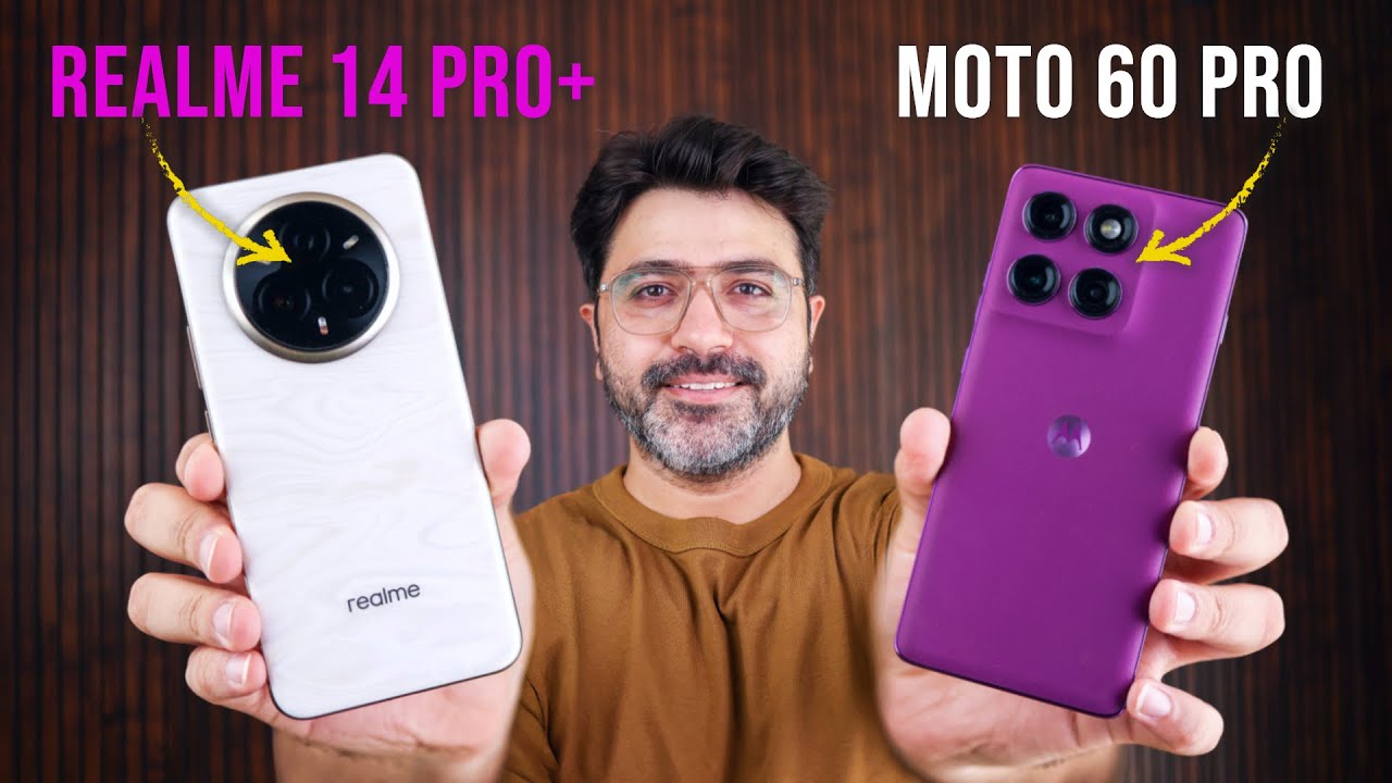 Motorola Edge 60 Pro vs Realme 14 Pro Plus | Best Camera Phone under 30,000