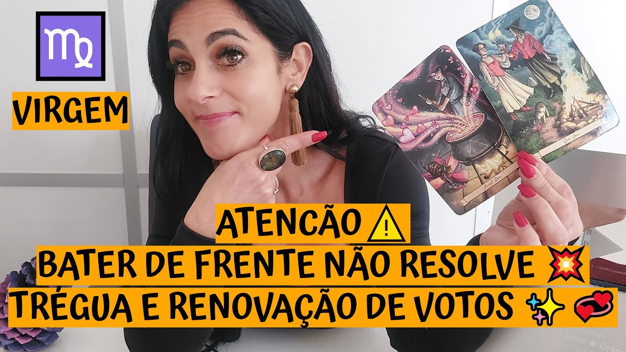 VIRGEM ♍️ BATER DE FRENTE NÃO RESOLVE 💥 TRÉGUA E RENOVAÇÃO DE VOTOS ✨💞