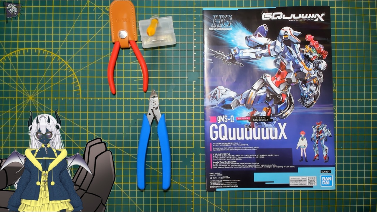 [ Model Kit Build ] # 33 HGGQX gMS Omega FINALE [ #dragonvtuber #gundam ]
