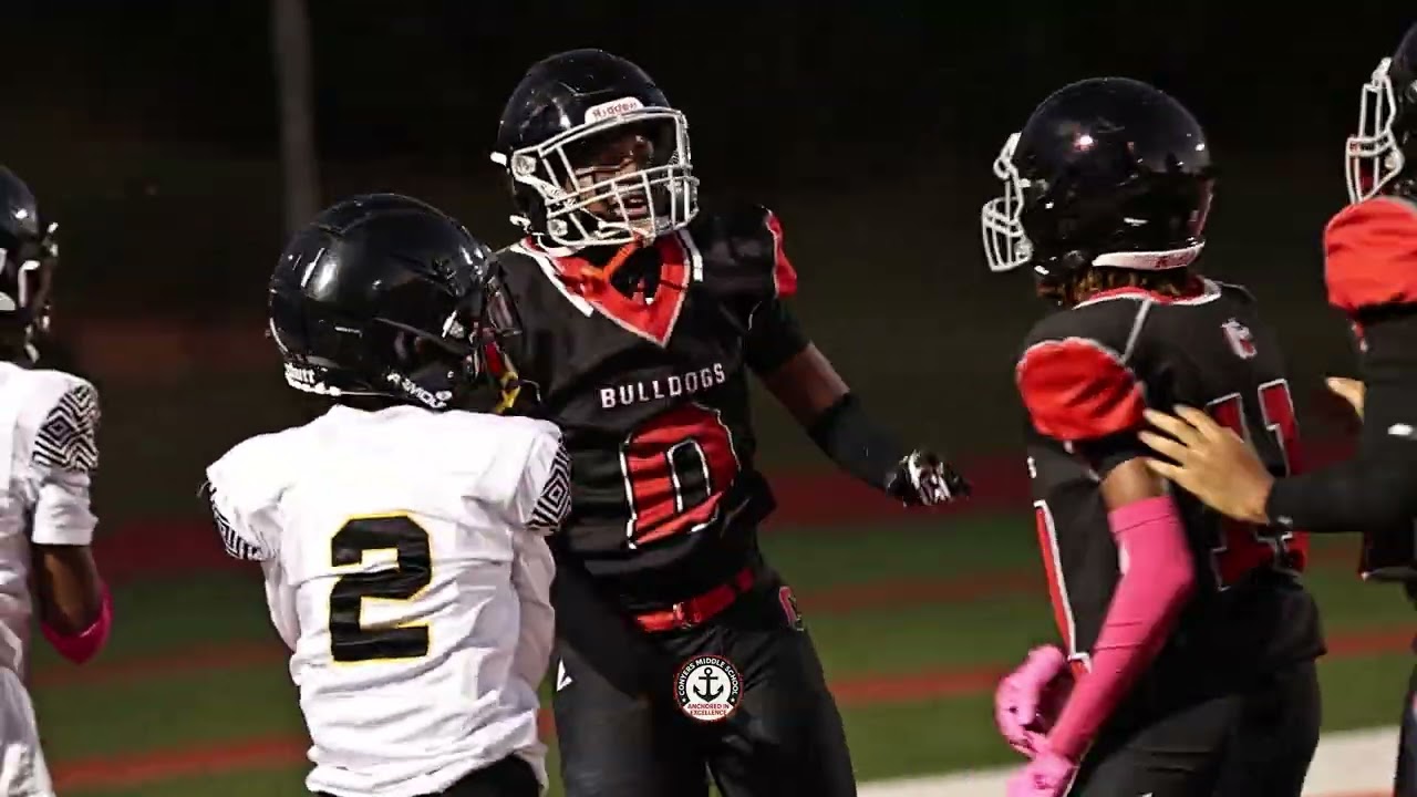 MIDDLE SCHOOL FOOTBALL | CONYERS BULLDOGS VS GLEN RAY DAVIS