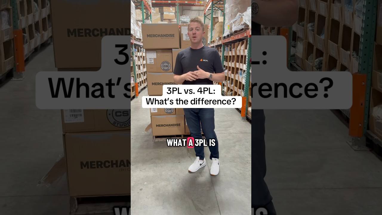 3PL vs. 4PL: know the difference so you can choose the right partner for your brand. #logistics #3pl