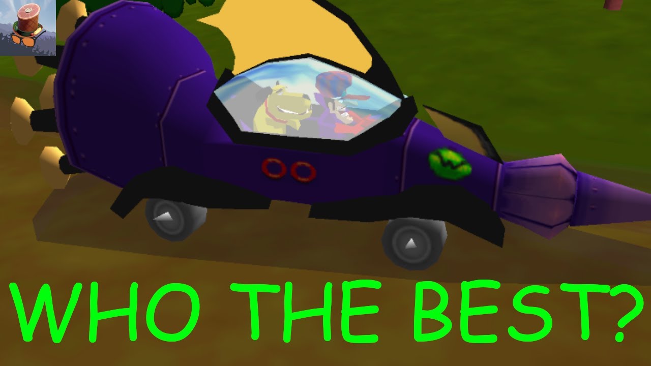 Who is objectively the BEST character in Wacky Races PS2? I Hamm Mann