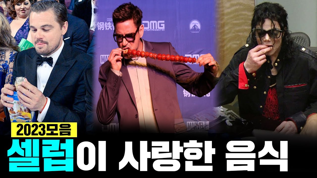 [ 몰아보기 2 ] 유명인이 좋아하는 음식