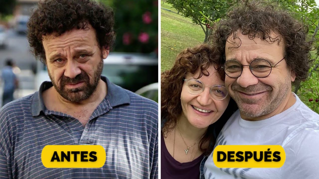 Antes y después de los actores de AMOR DE FAMILIA