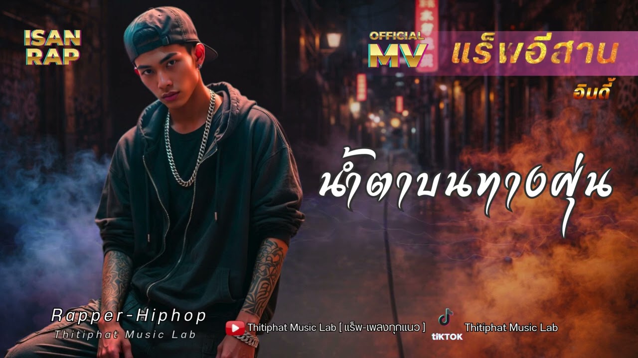 น้ำตาบนทางฝุ่น_แร็พอีสาน / เพลงแร็พ / ฮิปฮอป / rap / hiphop [ Thitiphat Music Lab ]