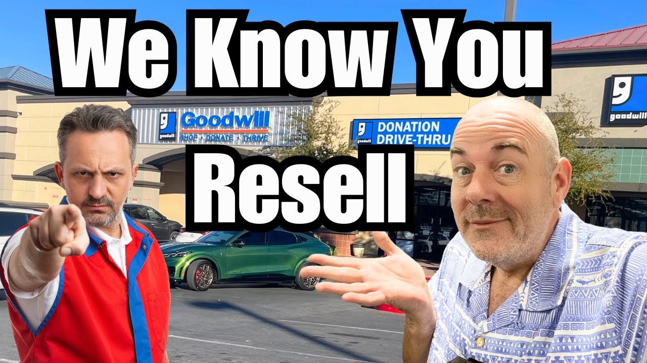 Overcoming Reselling Intimidation And Confrontations In Goodwill Thrift Store