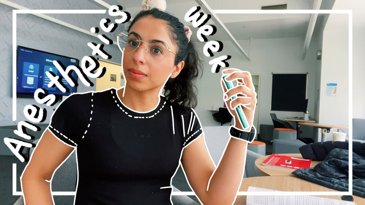 Week in the Life of a MEDICAL STUDENT | ANESTHETICS WEEK