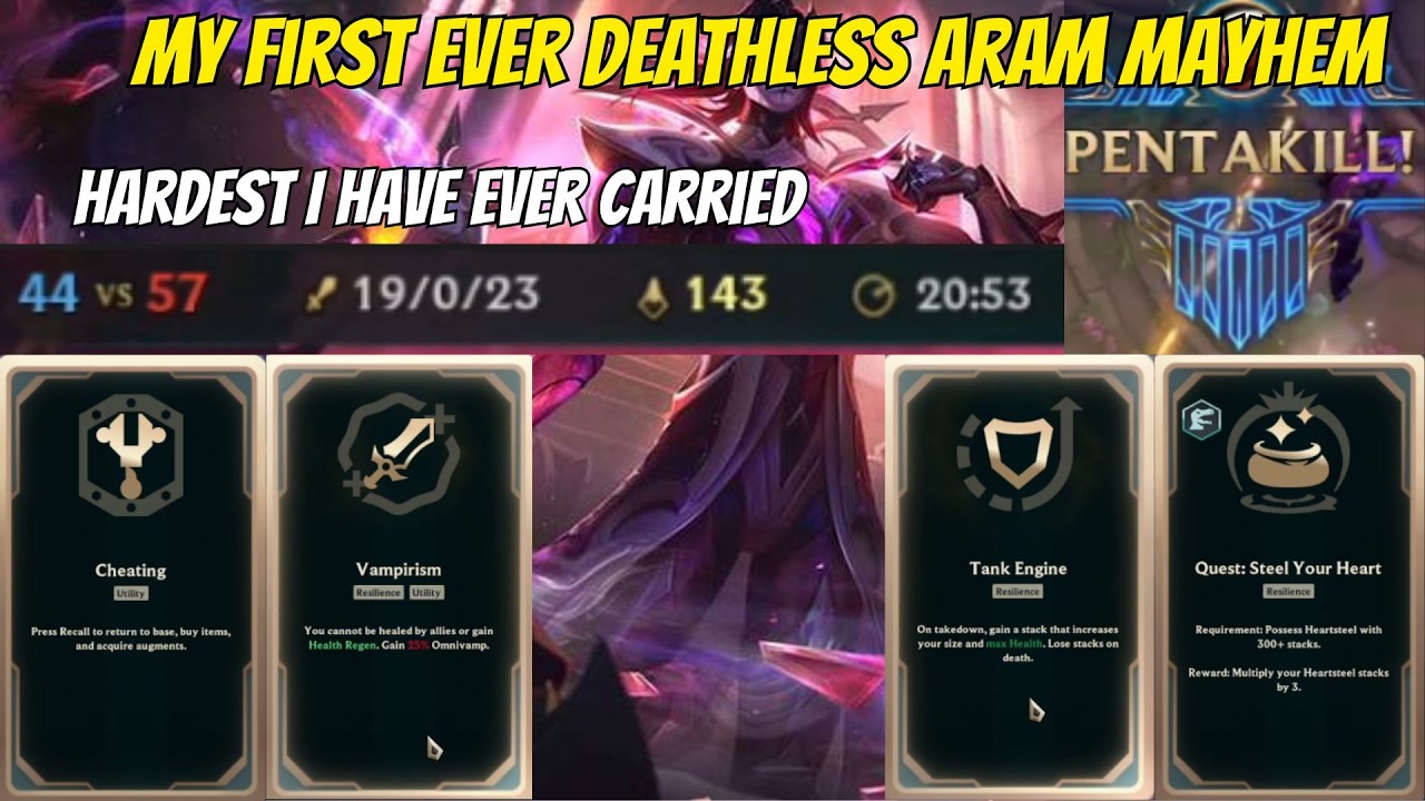 My HARDEST Carry Ever 😱 0 Deaths + 42 KP