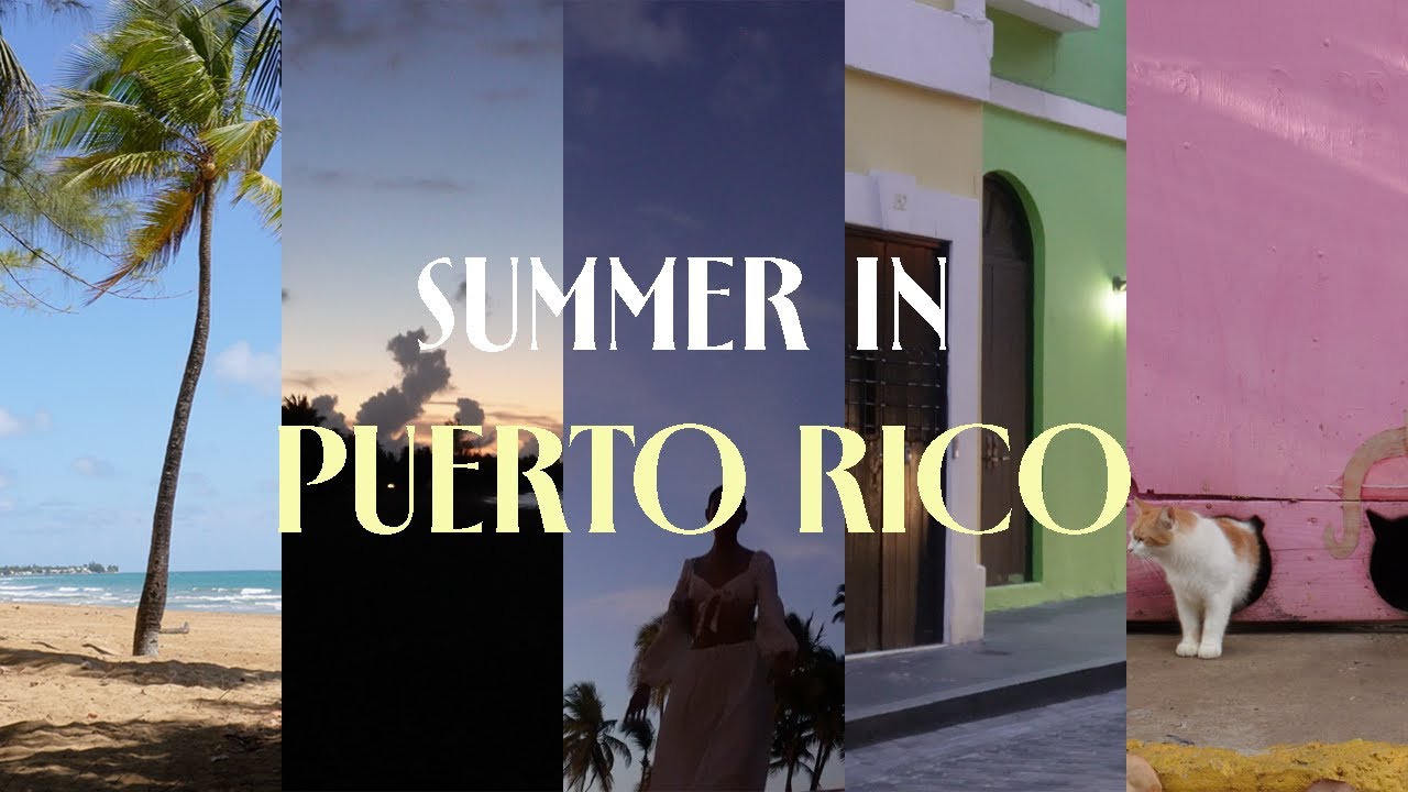 Catching Up on Summer Memories from Puerto Rico | Warm Days, Beach, San Juan ♡