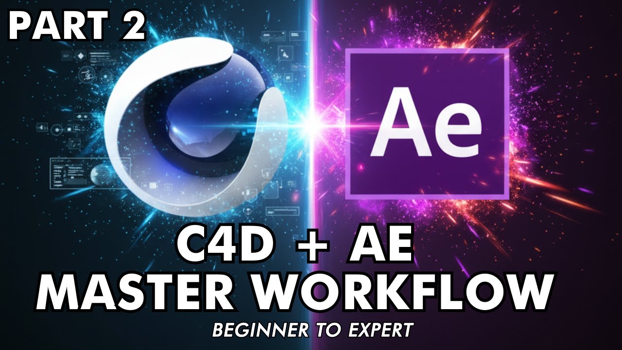 Cinema 4D and After Effects Workflow – Part 2