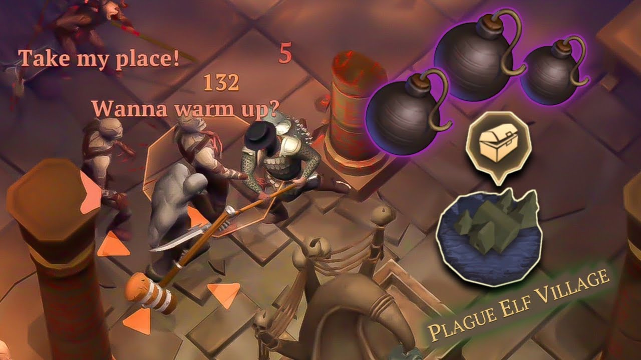 Grim Soul - Easy Tier 3 Bomb For Plague Elf Village | Traitors' Catacombs