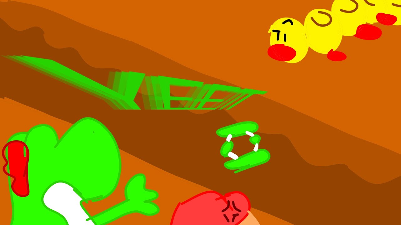 Yoshi Yeeted my spring in Super Mario world...