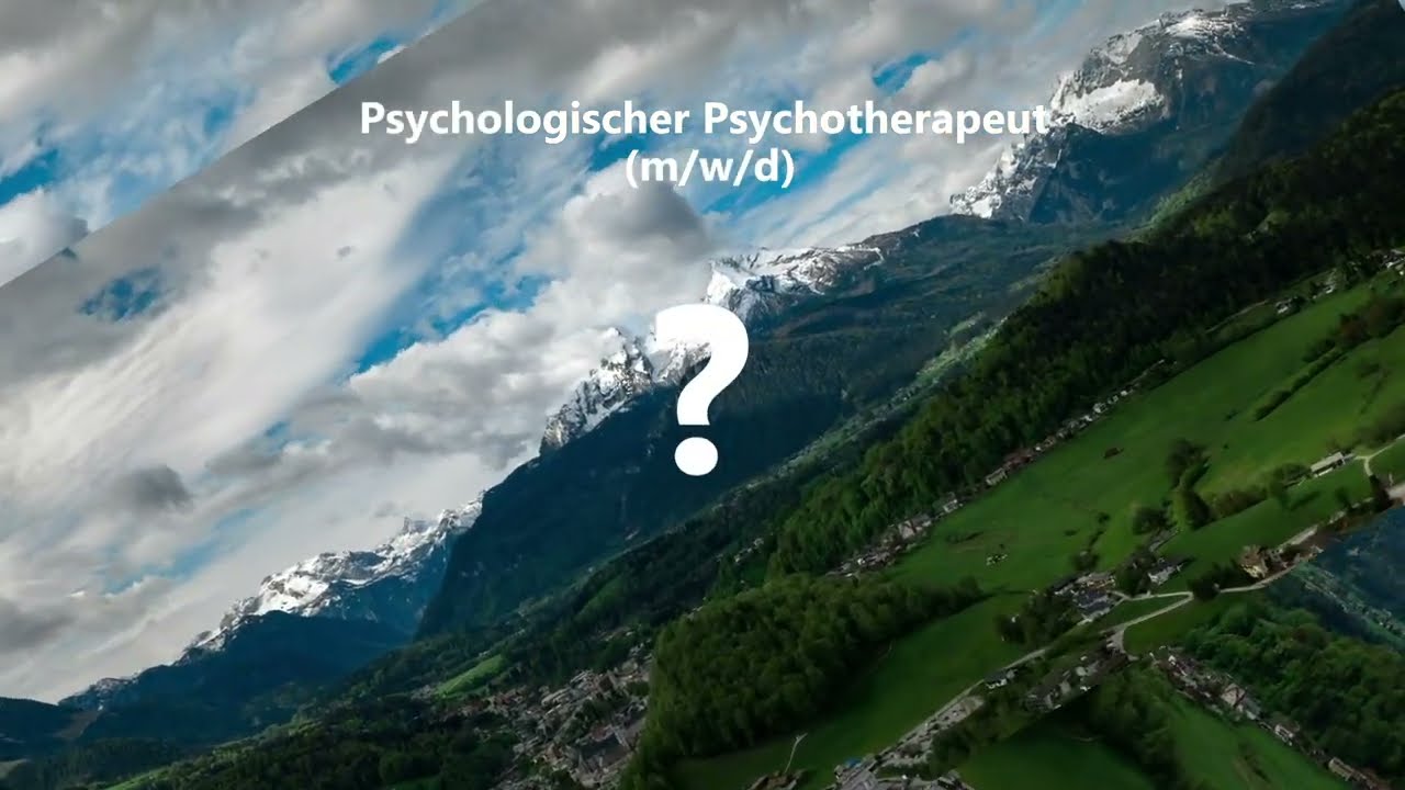 Psychologischer Psychotherapeut und Psychologe (m/w/d) für die Rehaklinik Buching: Jetzt bewerben!