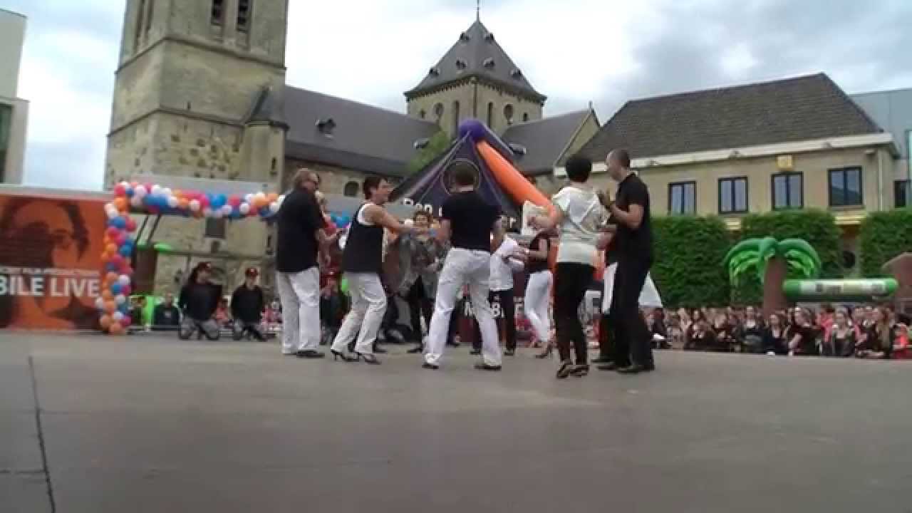 Dansvoorstelling Swing Inn Heerlen Koningsdag 2014