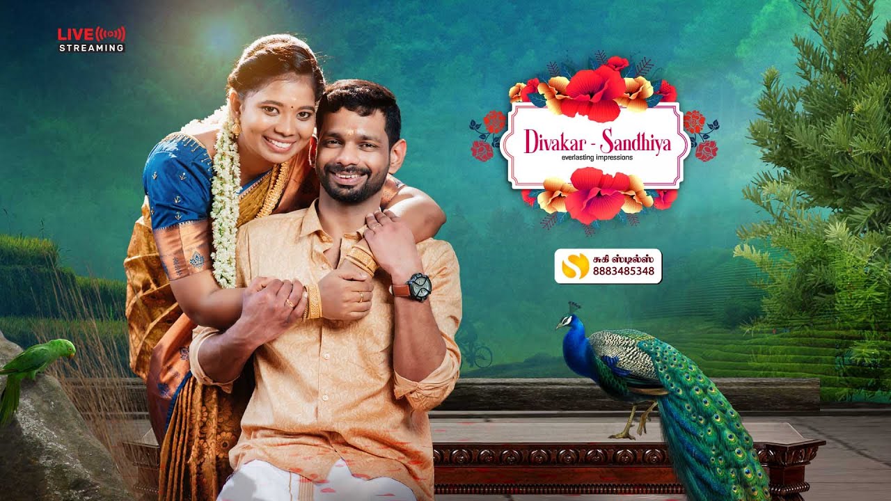 DIVAKAR WEDS SANDHIYA