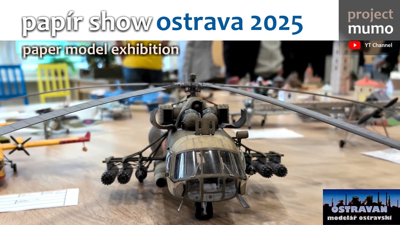 Papir Show Ostrava 2025 | Paper Model Exhibition