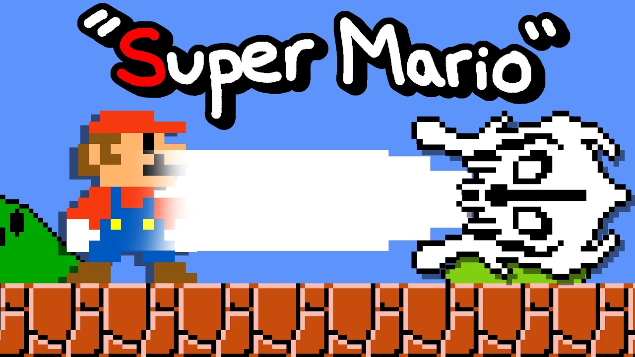 Mario Maker But if I Say the letter 'S' Sans Fight Starts...