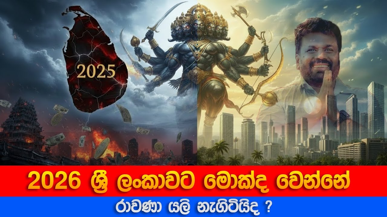 2026 ශ්‍රී ලංකාවට මොකද වෙන්නේ? | 2025 විනාශයෙන් පස්සේ රාවණා නැගිටිනවාද?#srilanka#flood#srilankaflood