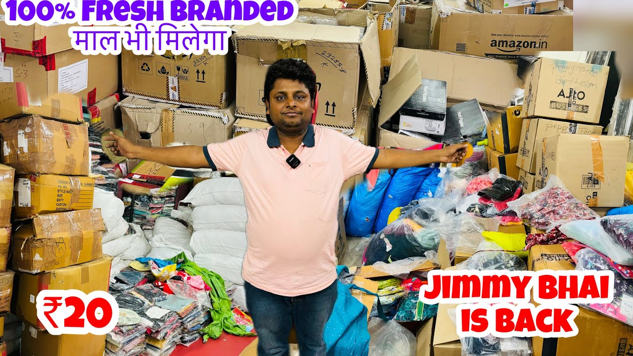 100% Fresh Branded Lot वाले भैया |Export surplus warehouse Delhi | Kids Clothes Top Fashion Clothing