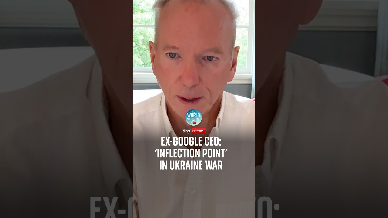 Бывший гендиректор Google: &laquo;Переломный момент&raquo; в войне на Украине