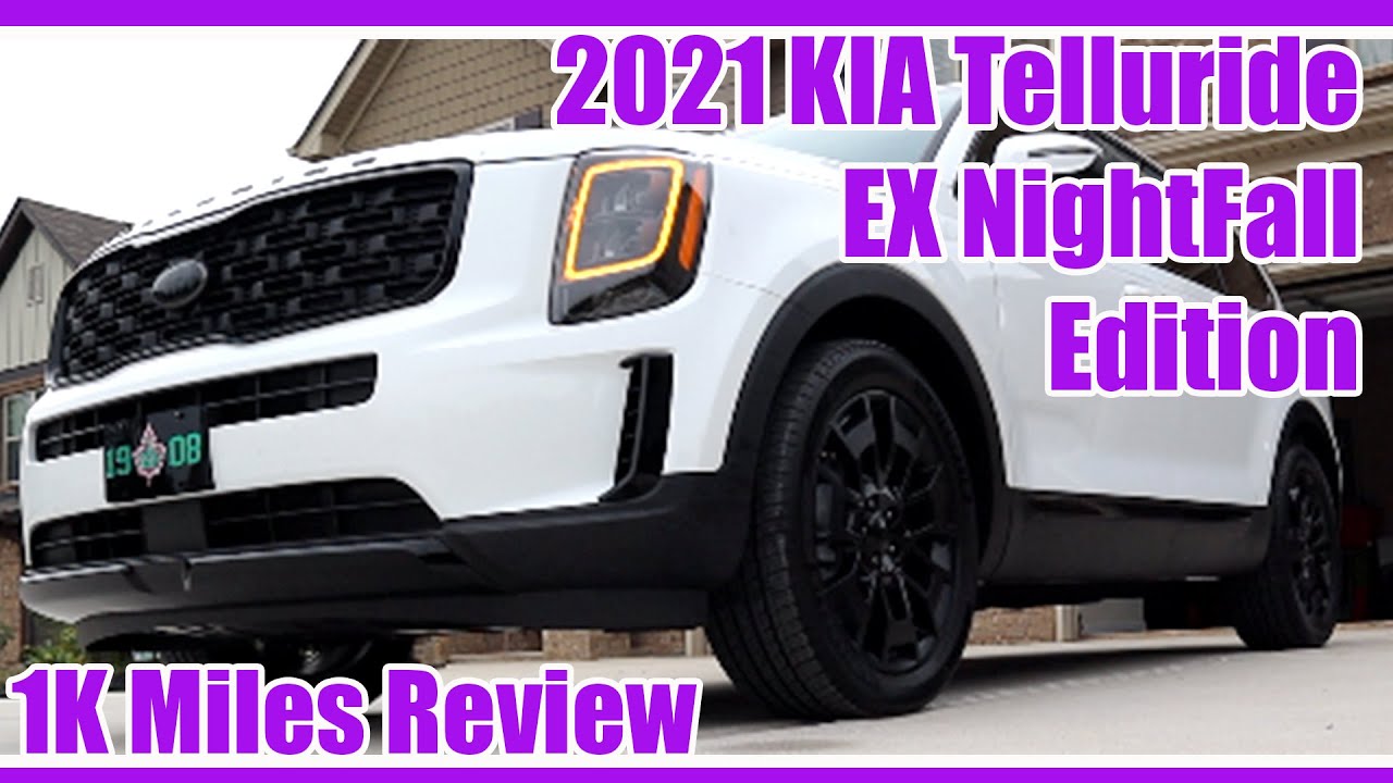 2021 KIA Telluride EX Nightfall Edition | 1K Miles Review