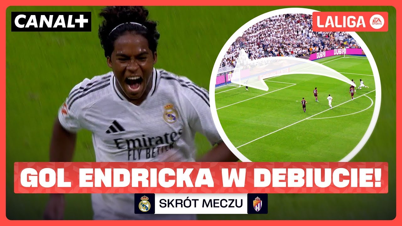 WONDERKID REALU TRAFIA W DEBIUCIE! REAL - REAL VALLADOLID, SKR&Oacute;T MECZU